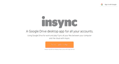 Desktop Screenshot of insynchq.com