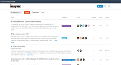 Desktop Screenshot of forums.insynchq.com